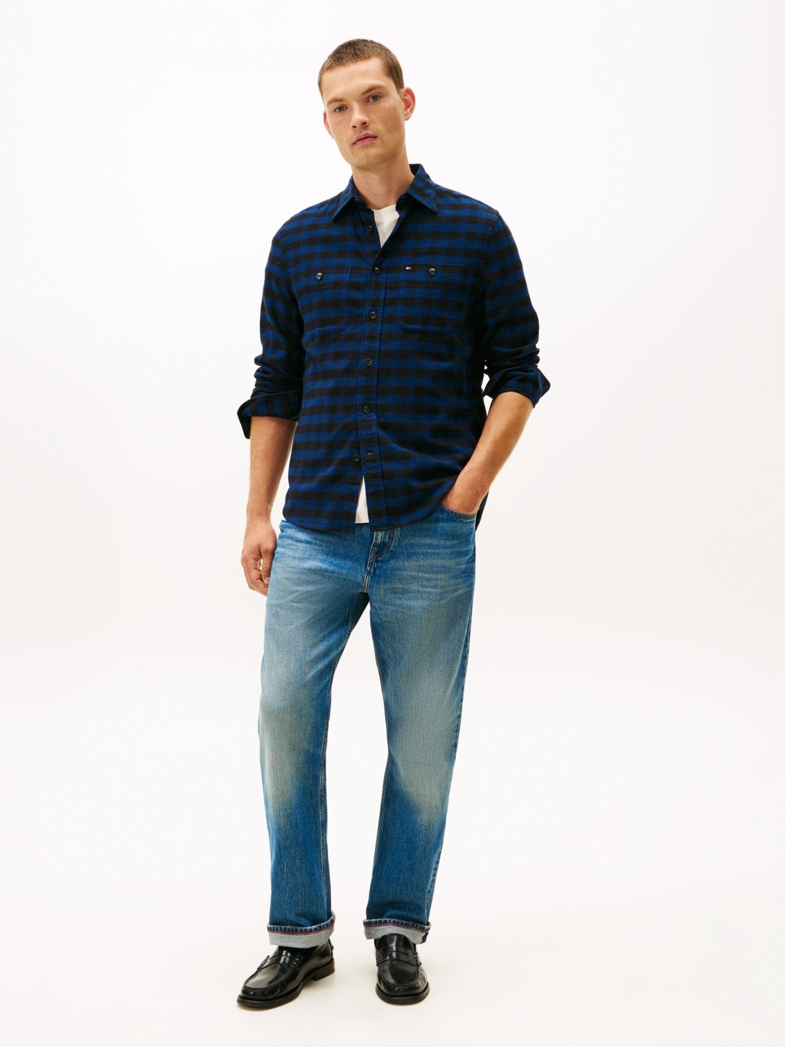 Tommy Hilfiger Skjorter mw0mw41496-0ms_M - Bygholm Menswear